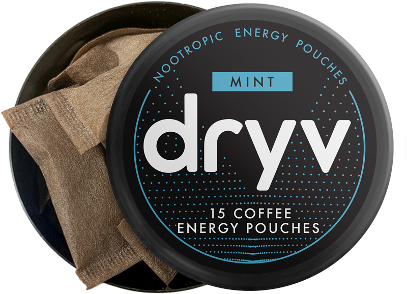 Mint - Dryv Coffee Energy Pouches