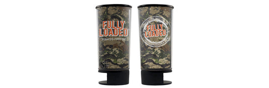 Fully Loaded Camo Spit Cup & Opener